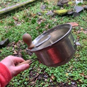 Vintage Foley Food Mill with Wooden Handle